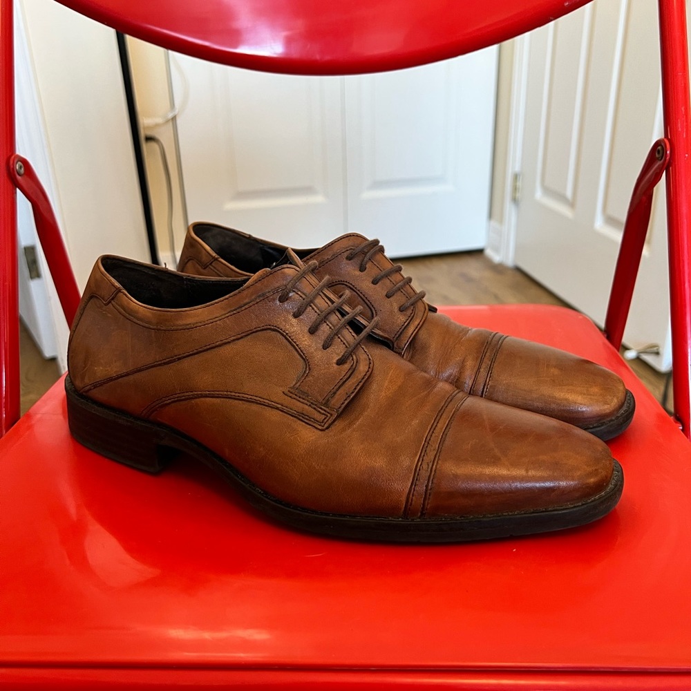 Johnston & Murphy Cap Toe Dress Shoes